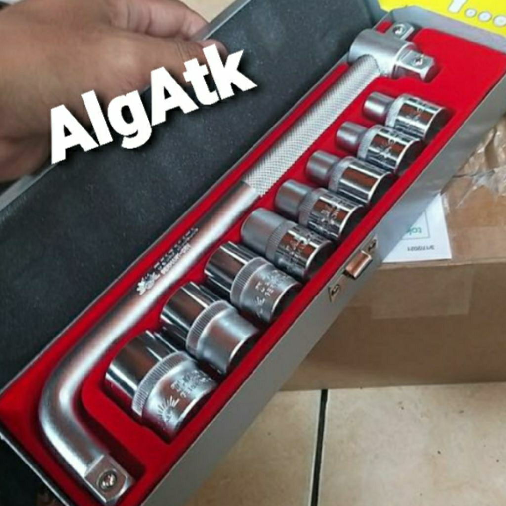 kunci socket set tjap mata 8-24 kunci shock 6 PT