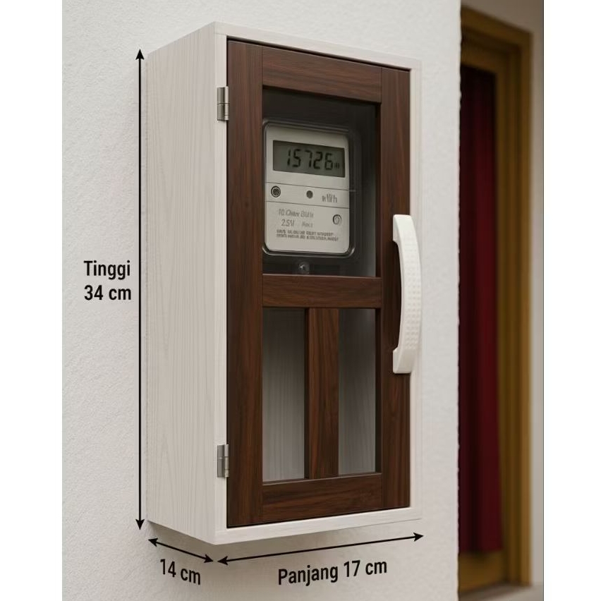 Box rumah meteran listrik / box cover meteran listrik/ box cover meteran/ rumahan meteran listrik