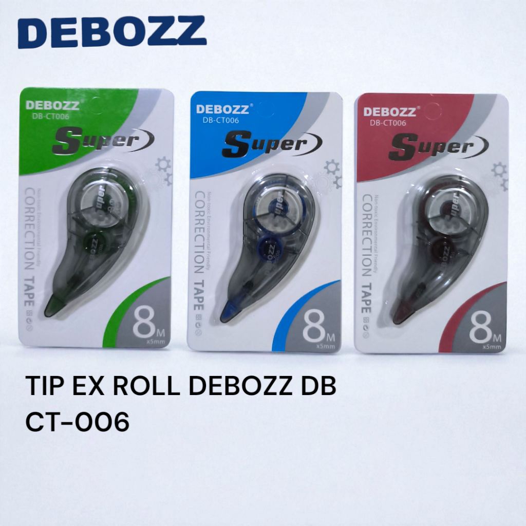 TIP EX ROLL CORRECTION TAPE DEBOZZ CT-006 (PCS)