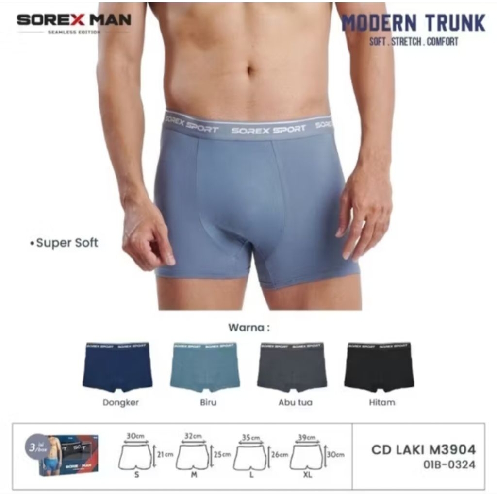 CD Boxer Sorex Sport Pria Dewasa