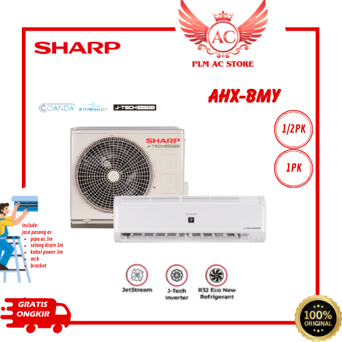 AC SHARP INVERTER PLASMACLUSTER AHX6BMY(1/2PK) / AHX10BMY(1PK) AC SHARP INVERTER PLASMACLUSTER GARUD