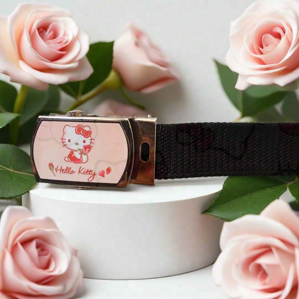 NORIS | ikat Pinggang Anak Perempuan Motif Kartun Hello Kitty Fashion anak cewek