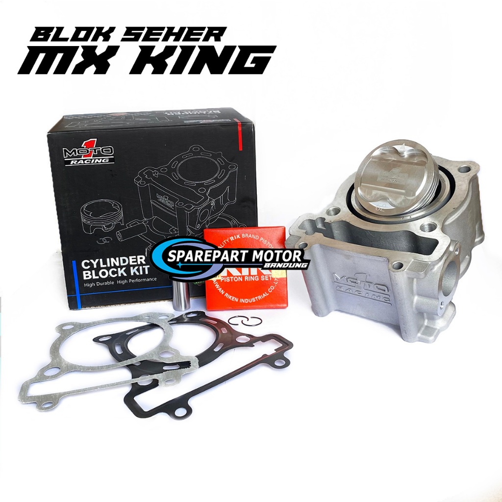 Blok Boring Cyilinder MOTO 1 MX KING 60 62 63 65 VIXION R15 V2 MX 135 XABRE  MOTO1 RACING