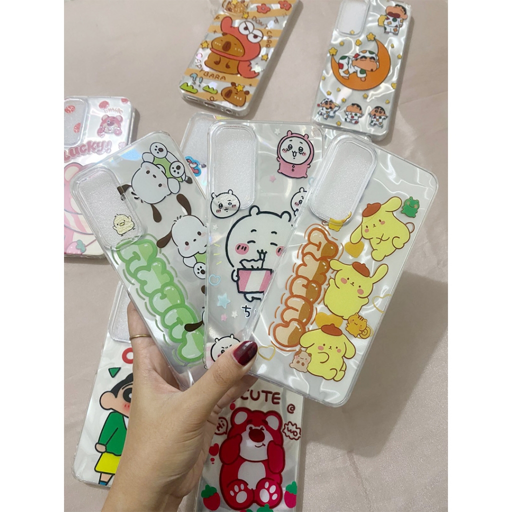 Casing HP For REALME C11 2021 - REALME C20 - Case Bling Bling - Case Hologram - Case Lucu - Casing K