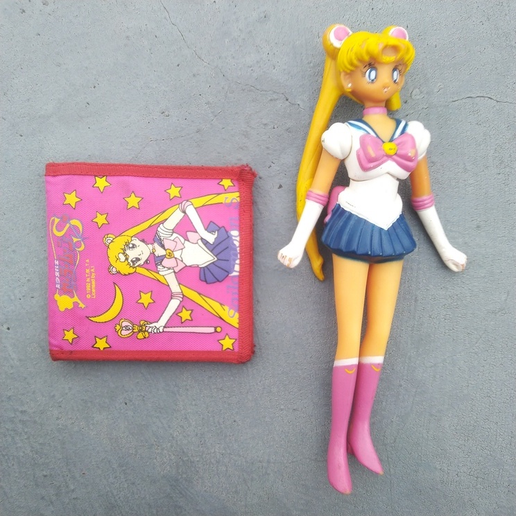 Wallet Dompet Murah Dompet Second Dompet Vintage Dompet Action Figure Sailor Moon