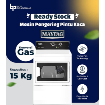 Mesin Pengering Maytag 15Kg Commersil Palet Kayu