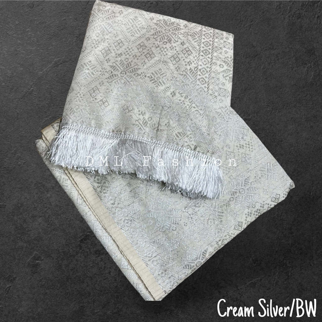 SET ROK SONGKET DAN SELENDANG/SETELAN ROK SONGKET DAN SELENDANG/SELENDANG SONGKET