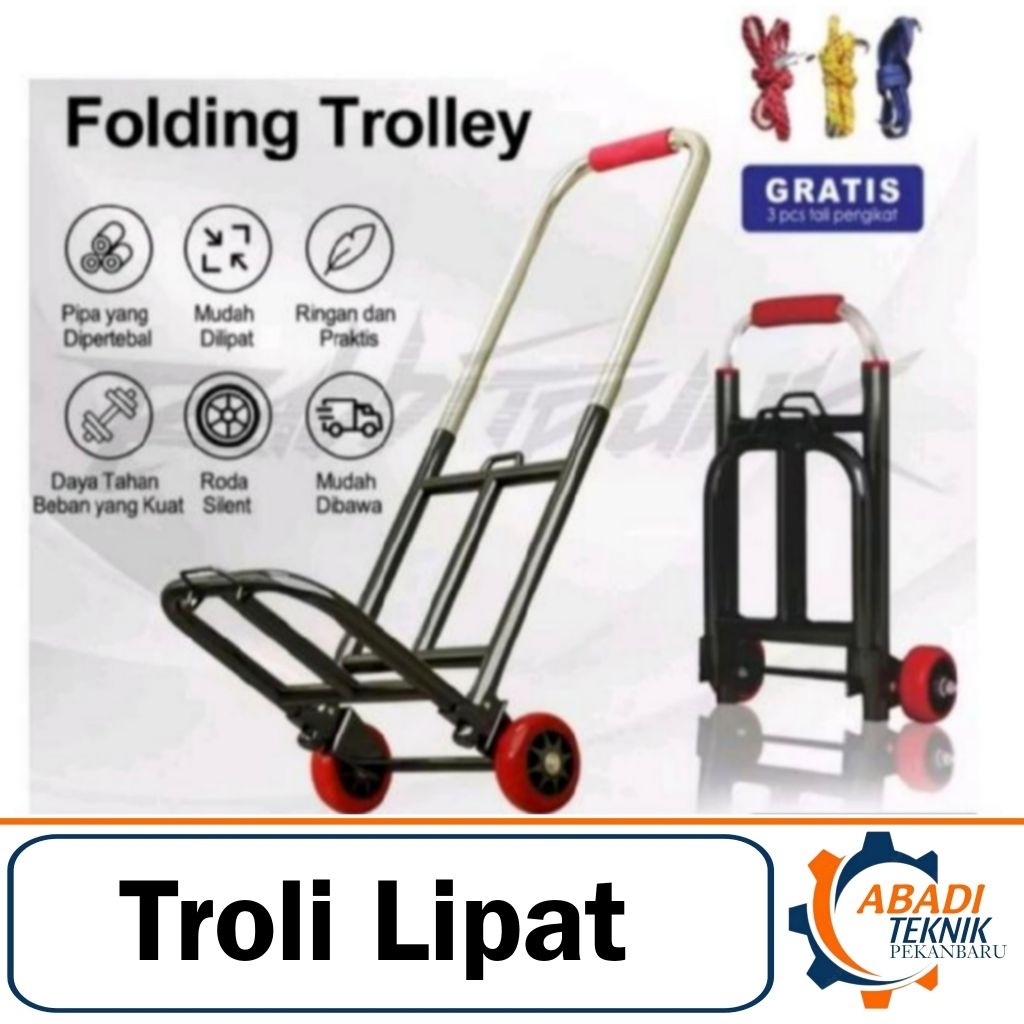 Troli Lipat 100 kg Trolley Lipat Serbaguna / Trolley Barang Galon Serbaguna Luggage