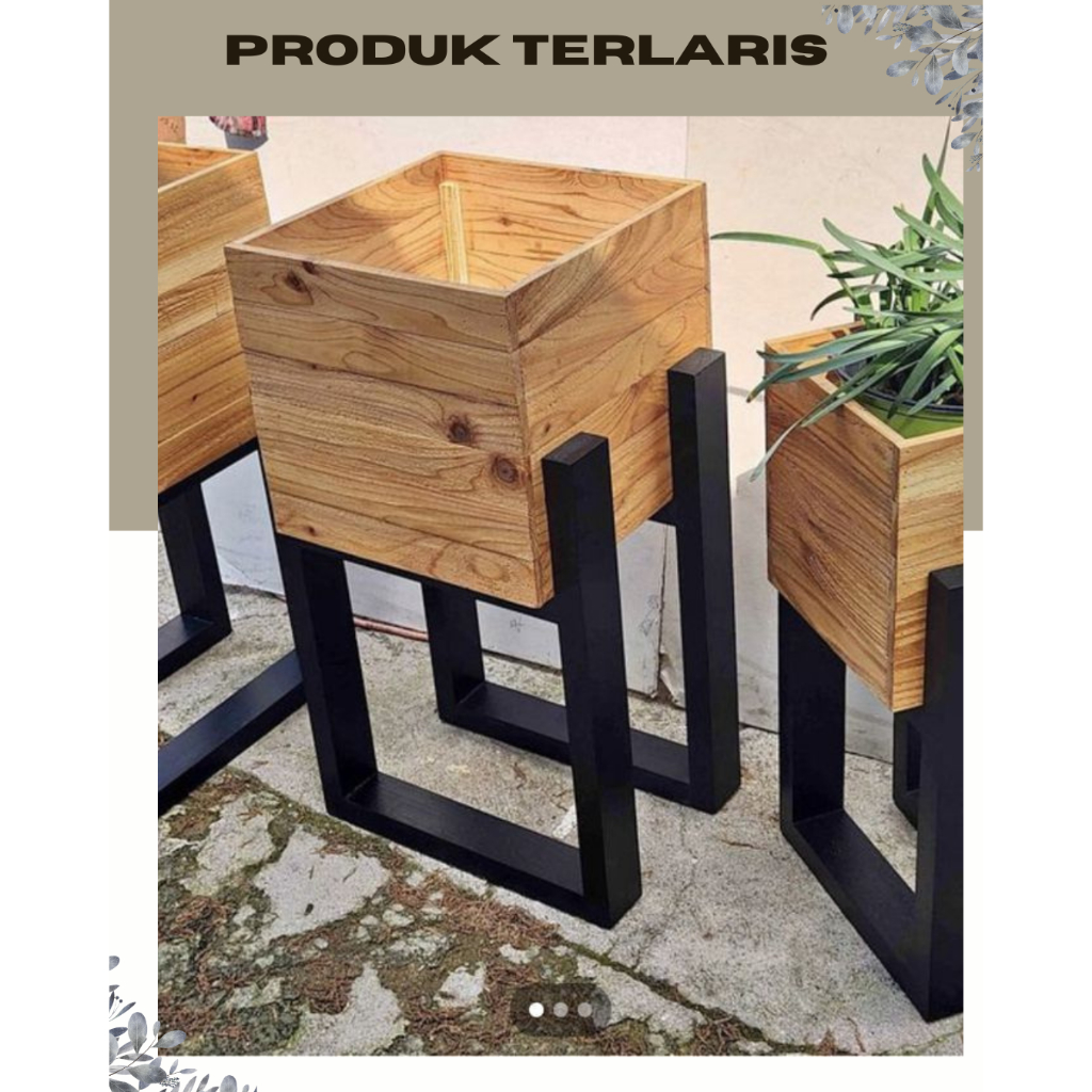 MODEL BARU Rak Tanaman / Pot Bunga Hias pot anggrek minimalis