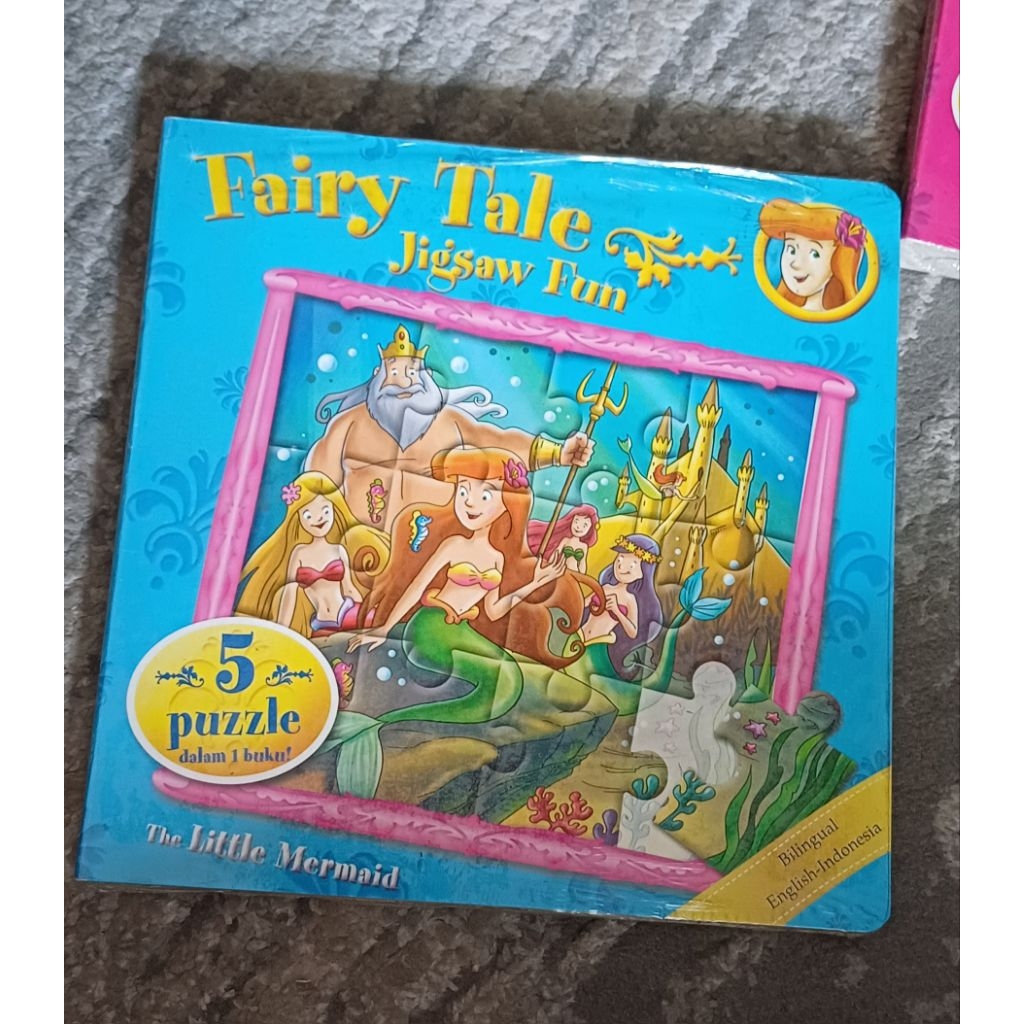 The Little Mermaid - Fairy Tales Jigsaw Fun(bilingual). PROMO