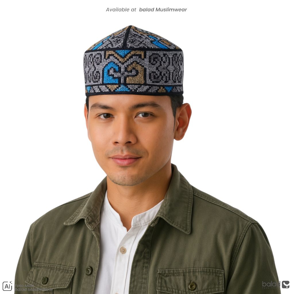 PECI KOPIAH PAKISTAN OVAIS PREMIUM PECI SONGKOK UZBEKISTAN