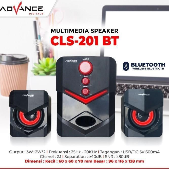 Speaker Bluetooth Advance CLS201BT / CLS-201BT Mutimedia