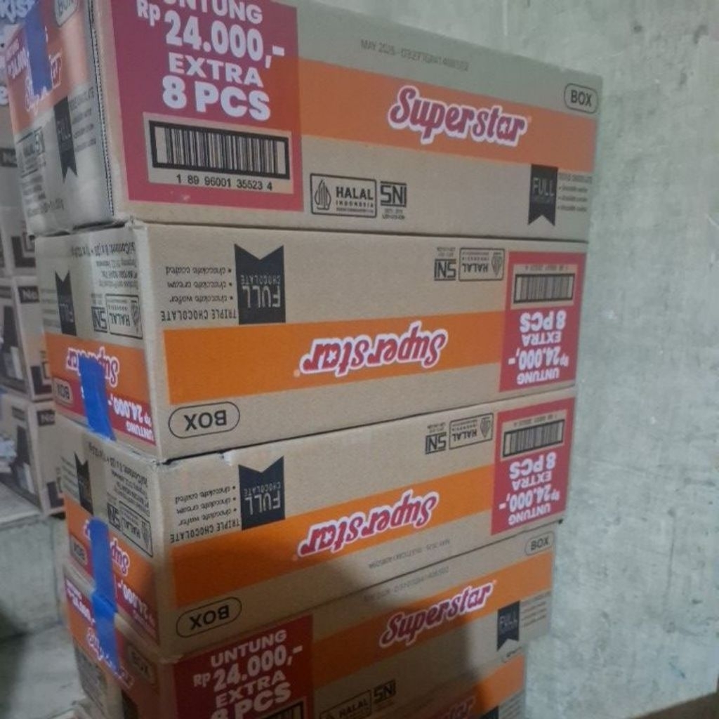 coklat wafer superstar 1 dus