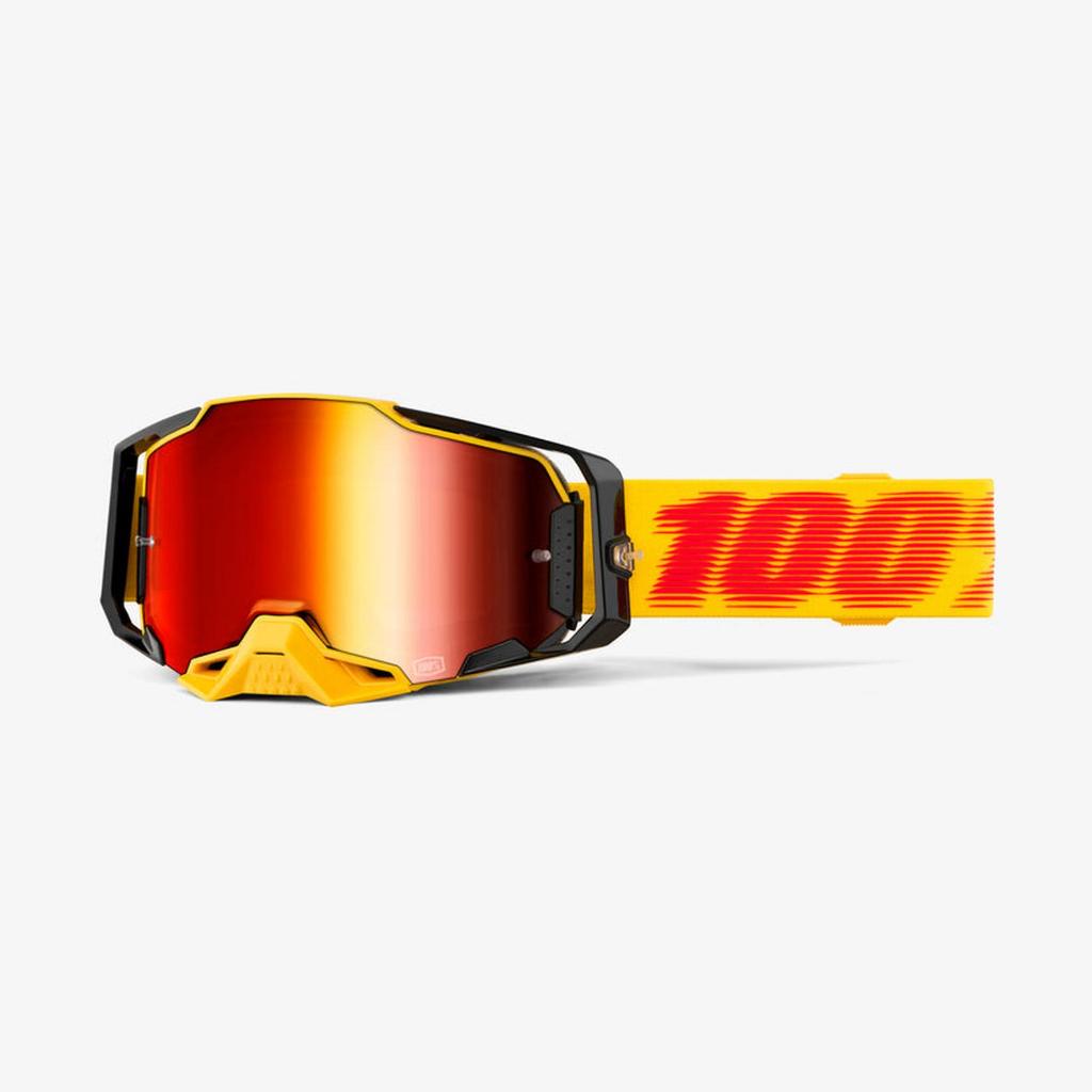 ARMEGA GOGGLE 100% TETSU (MIRROR RED)