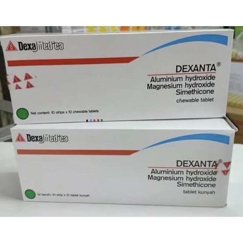 Dexanta perbox isi 10 strip obat sakit perut / dexanta / dexanta tablet / dexanta box
