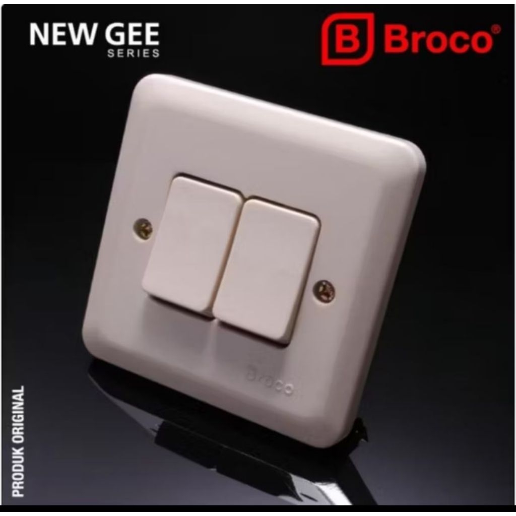 Saklar Seri Broco/Saklar 2 ib Broco new gee