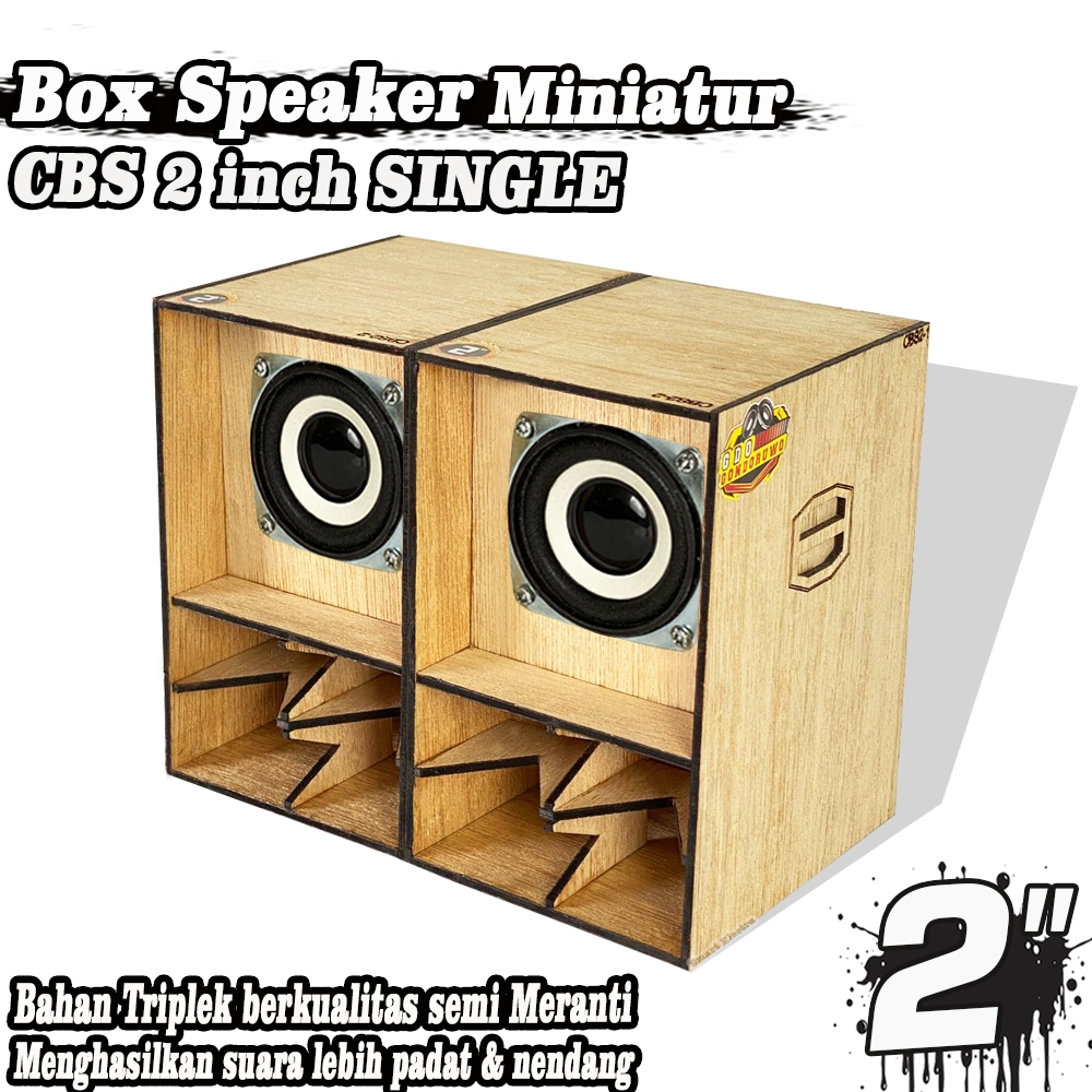 Box Speaker Miniatur Cbs 2 inch