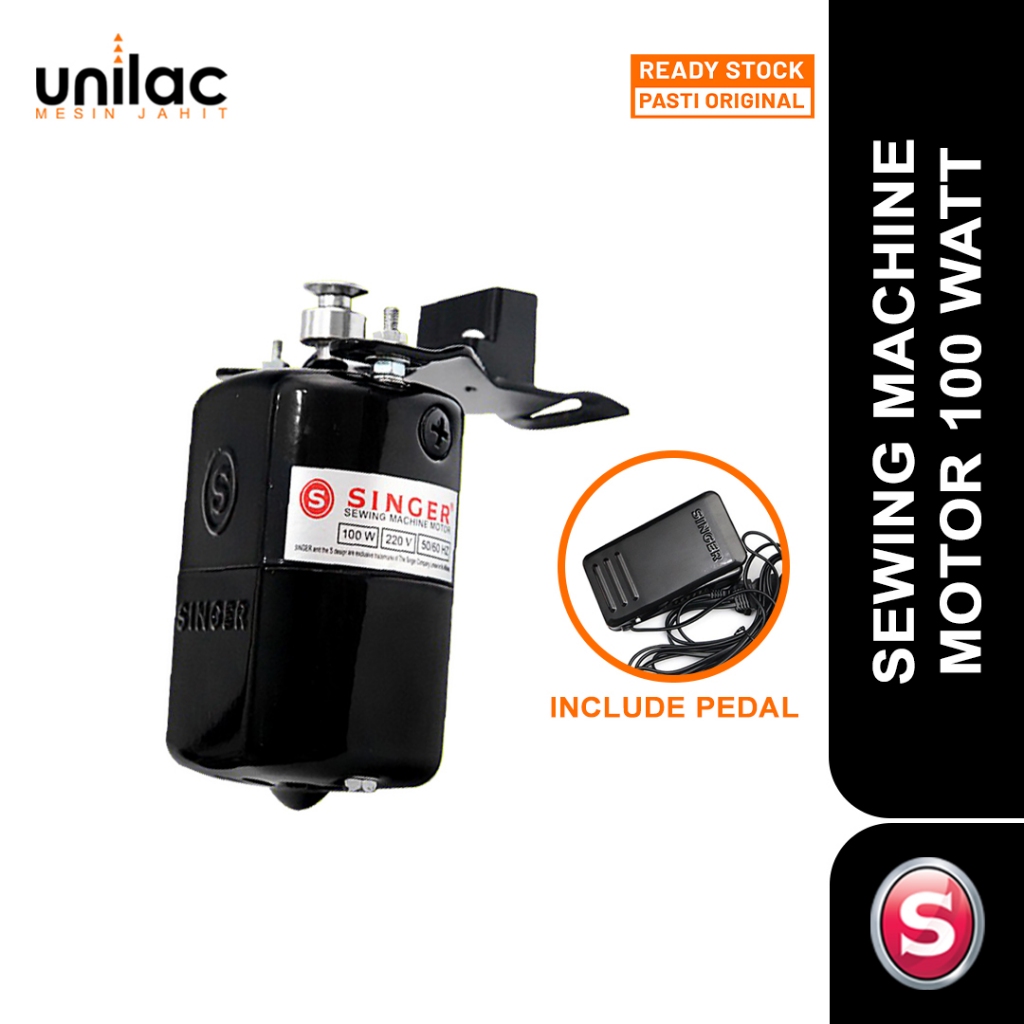 Dinamo Mesin jahit Klasik Singer 100 Watt - Sewing Machine Motor Singer 100 watt Dinamo Mesin Jahit