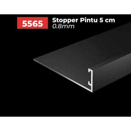 Aluminium Stopper Pintu 5cm Profile 5565 cge