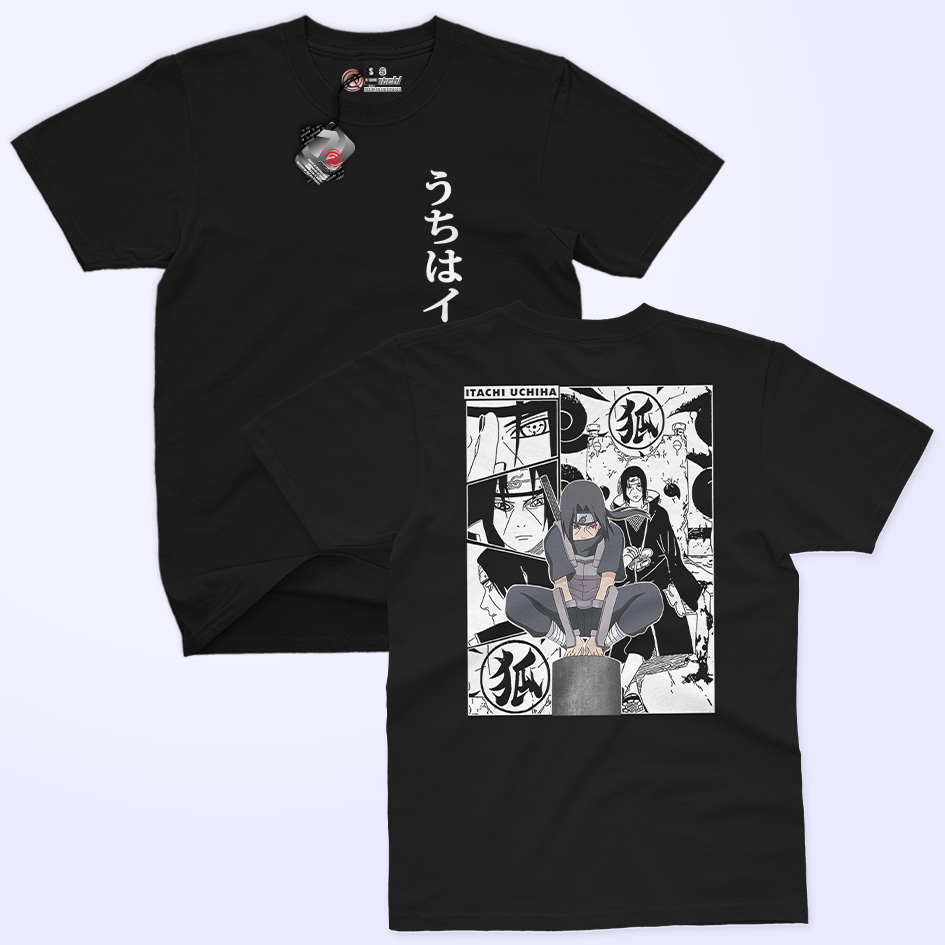 Baju Kaos Atasan Anak Laki-Laki Anime Naruto Shipuden Legend Akatsuki Uchiha Itachi