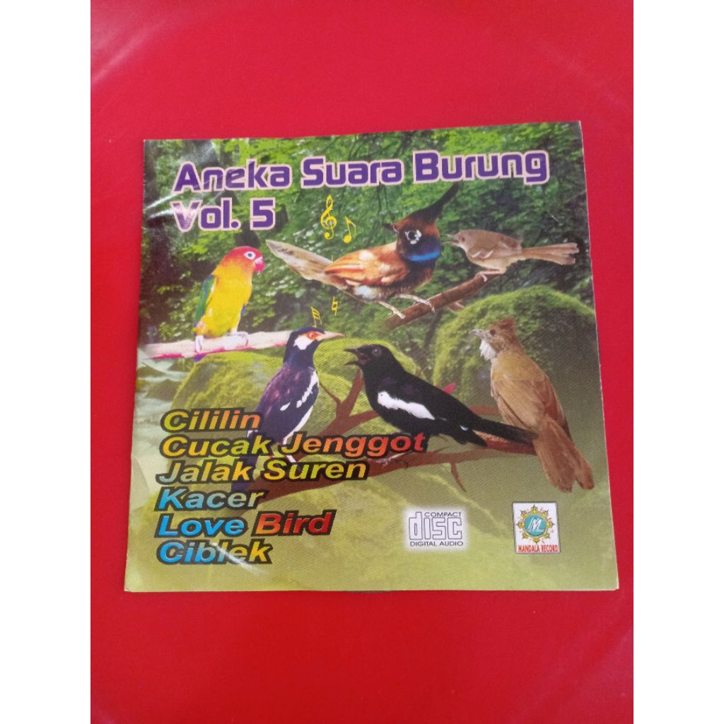 CD ANEKA SUARA BURUNG VOL 5