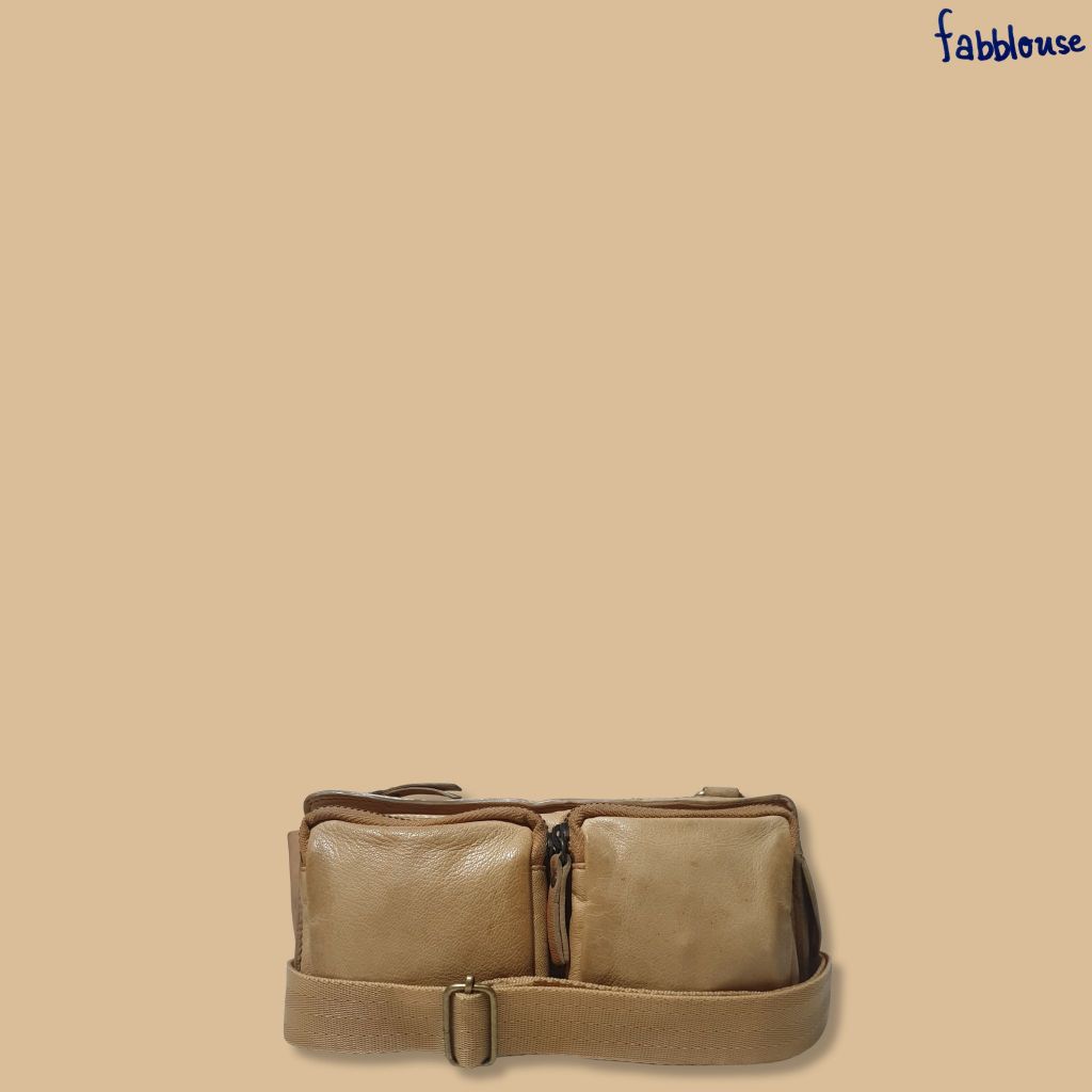 River Island Tan Micro Shoulder Bag