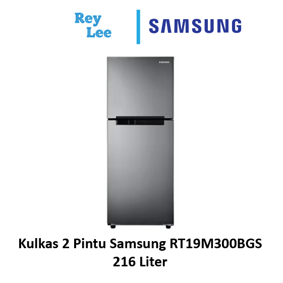 Kulkas 2 Pintu Samsung RT19M300BGS 216 Liter