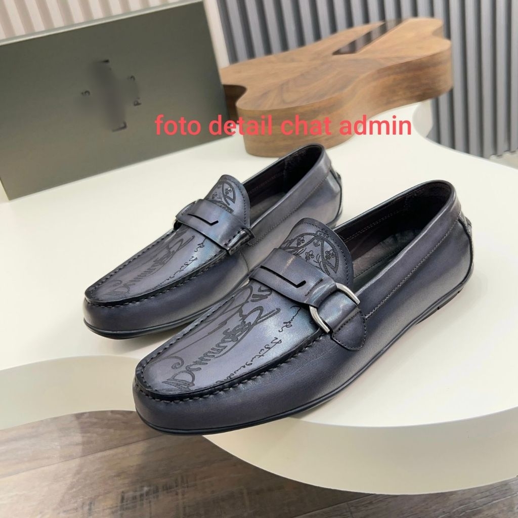 SEPATU FORMAL PRIA KULIT ASLI SEPATU LOAFER BRANDED IMPORT VIP