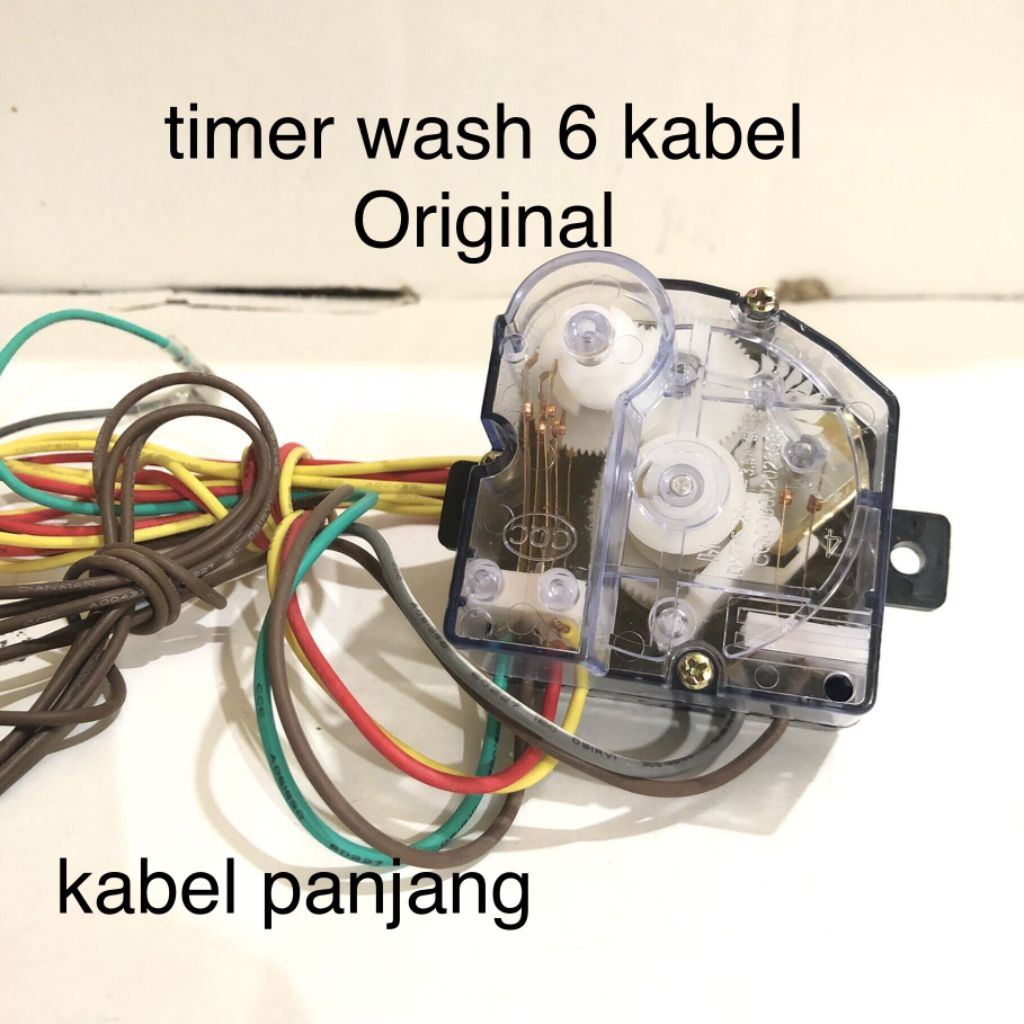 Timer wash mesin cuci Aqua hijab original