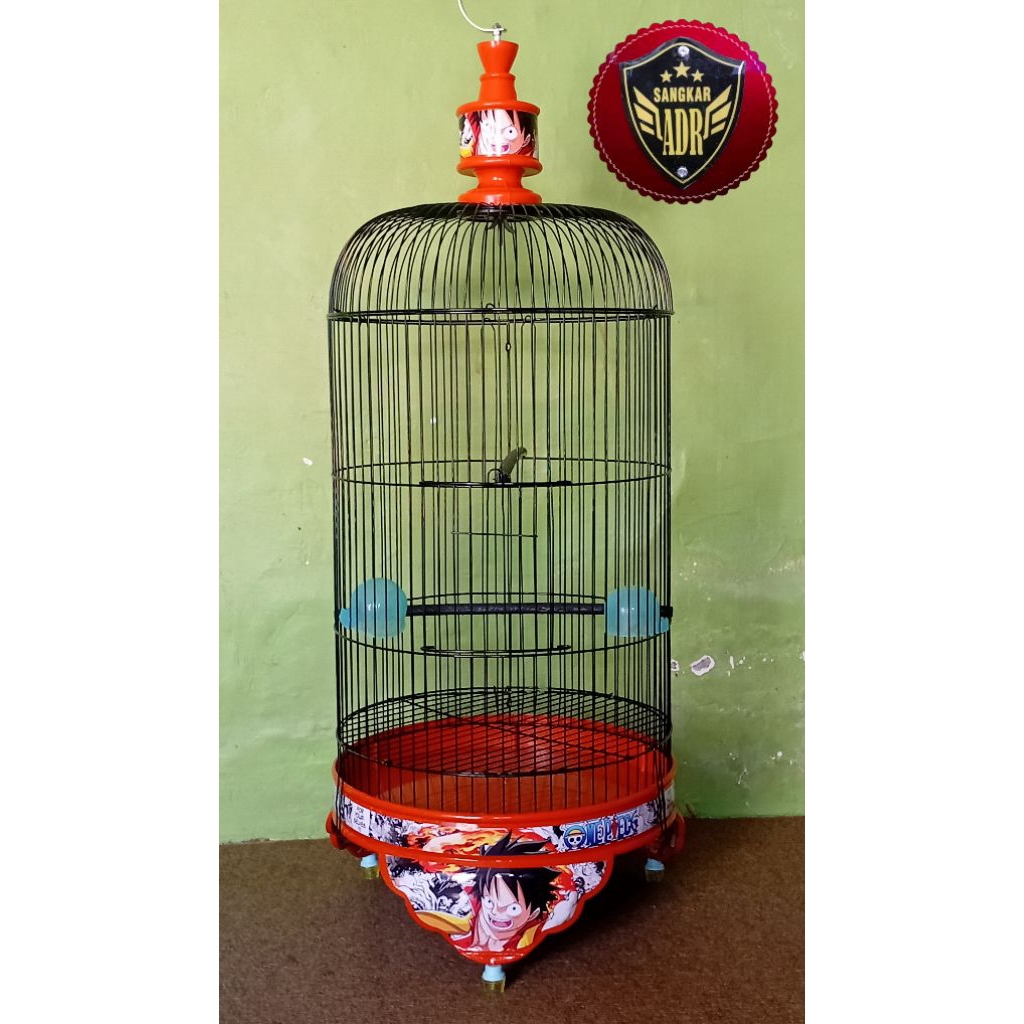 SANGKAR LOVEBIRD TEBOK PVC SEMOK DECAL