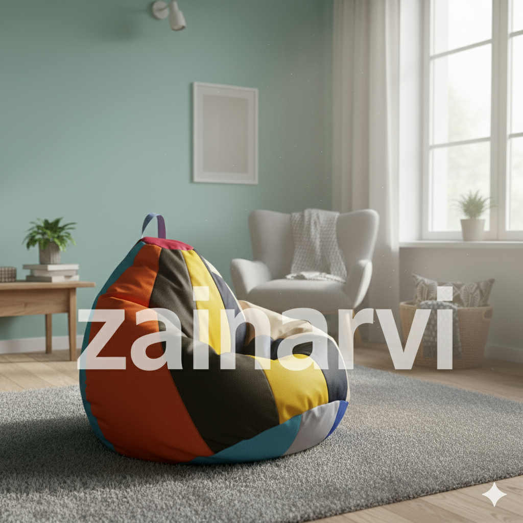 BEAN BAG PUMPKIN RAINBOW PLUS ISI