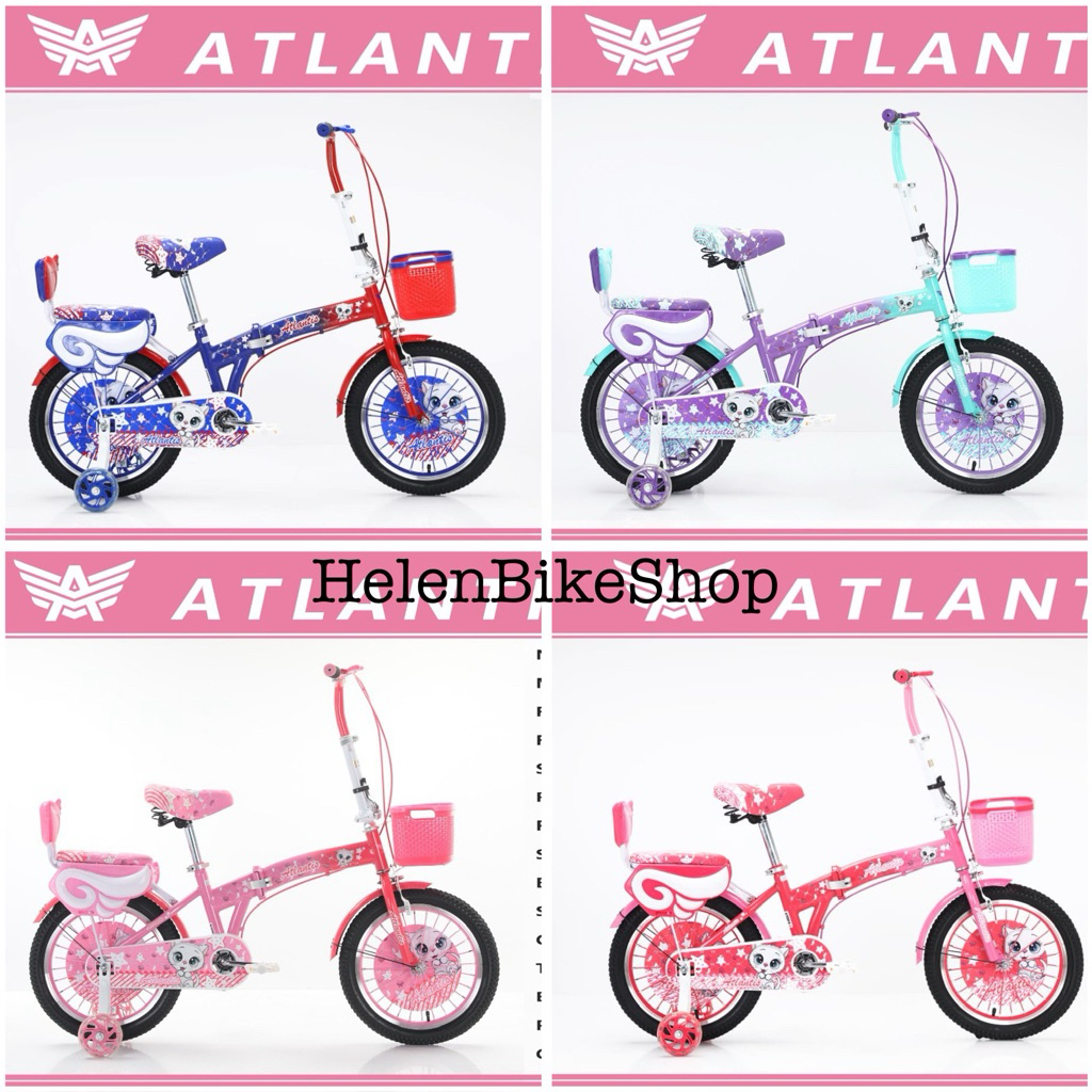 Sepeda lipat 16inch Atlantis (Ekspedisi/Kargo)