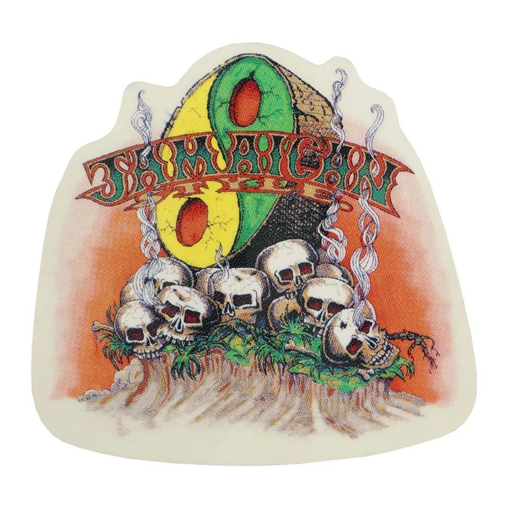 Jamaican Style - Yin Yang Sticker