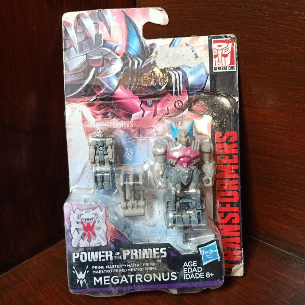 mainan anak robot transformer megatron kecil hasbro