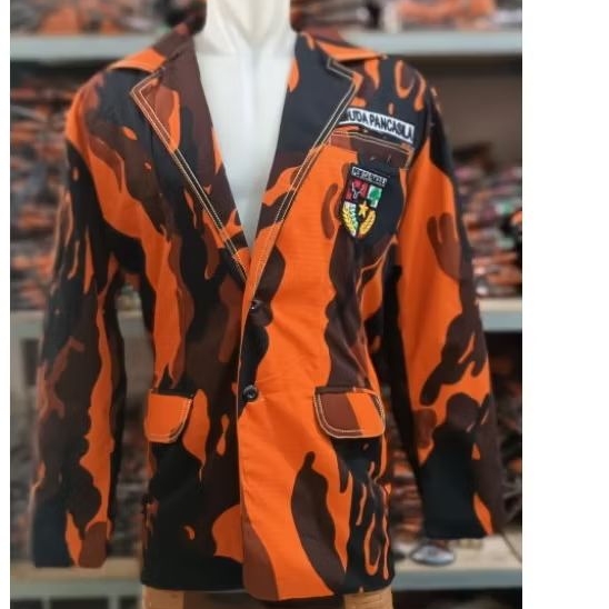 Blazer Sritex Jas Pemuda Pancasila Bordir timbul