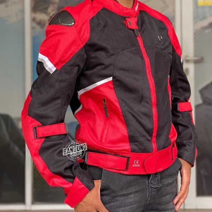 Komine JK-1573 Protector Carbon Mesh Jacket Jaket Komine JK1573 Mesh Jaket Touring Safety