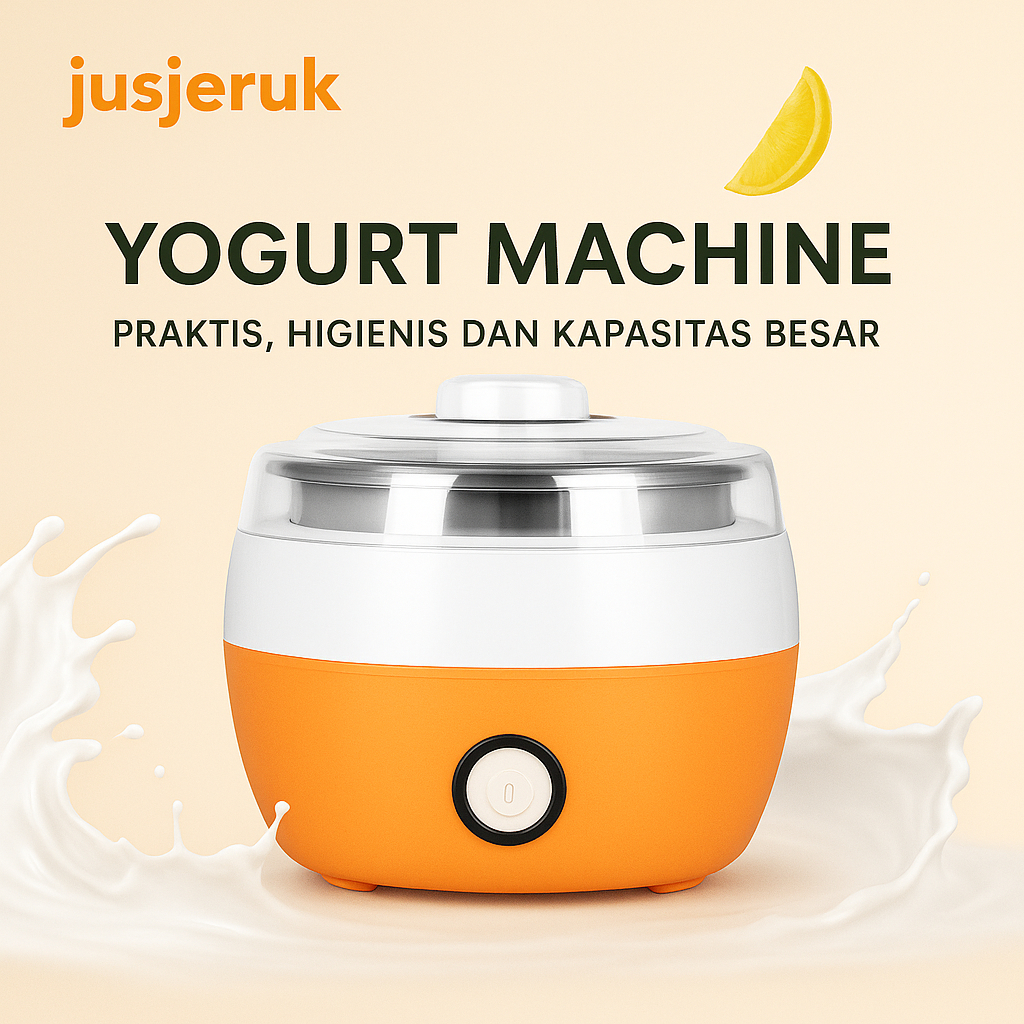 JFactory Mesin Pembuat Yogurt Maker Electric Machine Automatic Yogurt Maker Yogurt Maker Machine