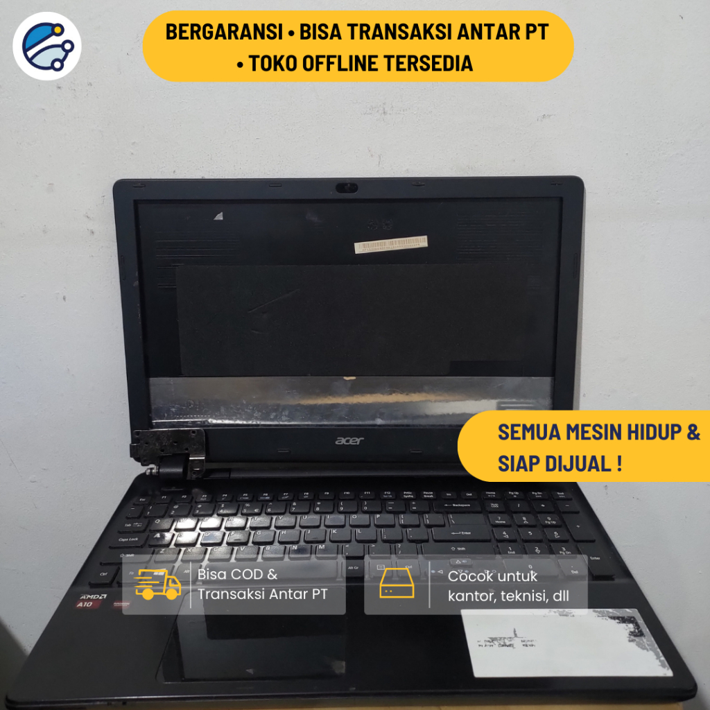 Casing Bawah Laptop / Bottom Case Laptop / Housing Body Laptop Bawah / Keyboard Laptop Copotan / Fra