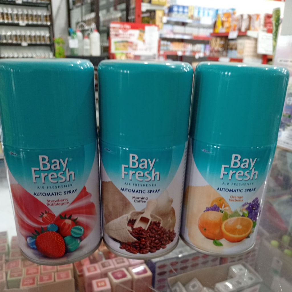bay fresh automatic spray air freshener 225 ml