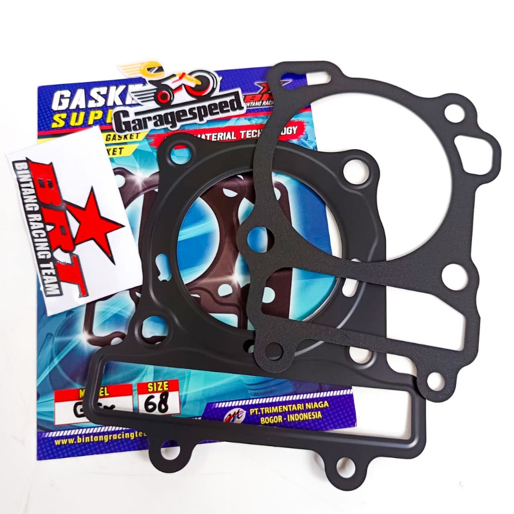 GASKET PAKING BLOK & CERAMIC HEAD BRT GSX dan SATRIA FU FI 68
