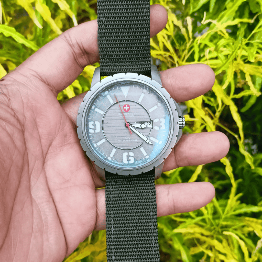 Swiss Army SA-3006 Original Vintage Second | Jam Tangan Pria Military Watch