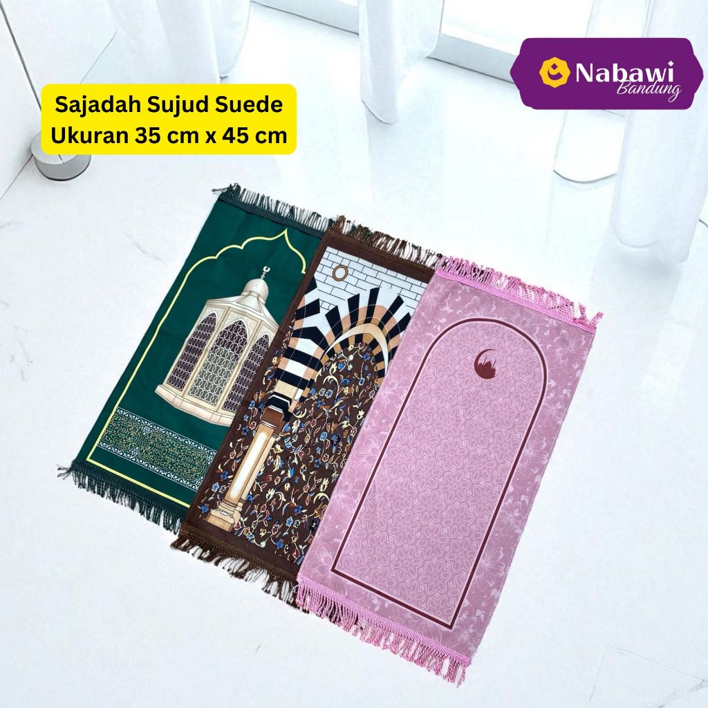 Sajadah Sujud/Sajadah Kepala Mini/Sajadah Muka Sajadah Travel Sajadah Mini Suede Kanebo Oleh-oleh Ha