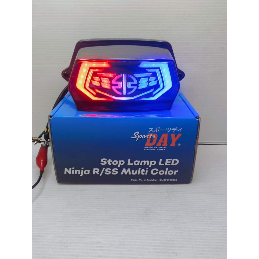 LAMPU STOP BELAKANG NINJA R SS LED LAMPU STOP NINJA SS R DAY LED