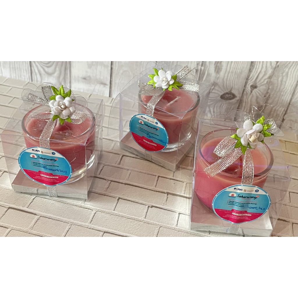 Lilin Aromaterapi suvenir pernikahan