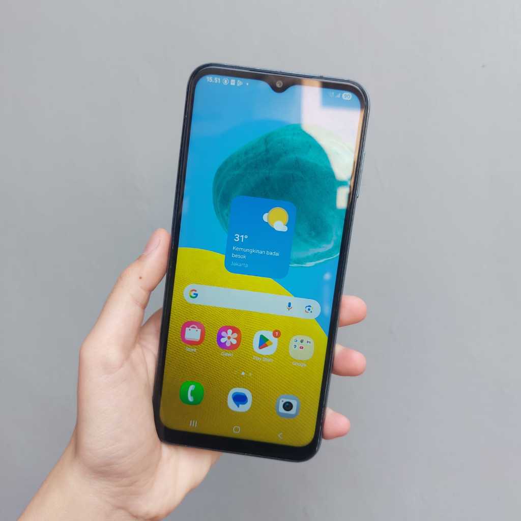 SAMSUNG M14 5G RAM 4/128GB SECOND [BACA DESKRIPSI]