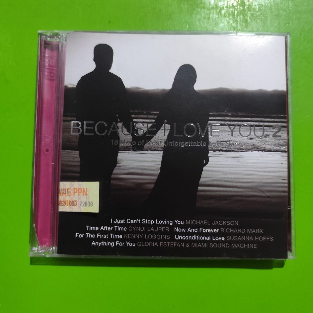 CD Original 18 More  Love Songs BECAUSE I LOVE YOU 2