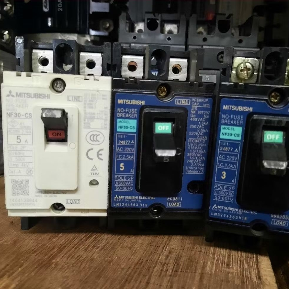 mccb breaker mitsubishi 2P nf 30cs 3a 5a 2pole