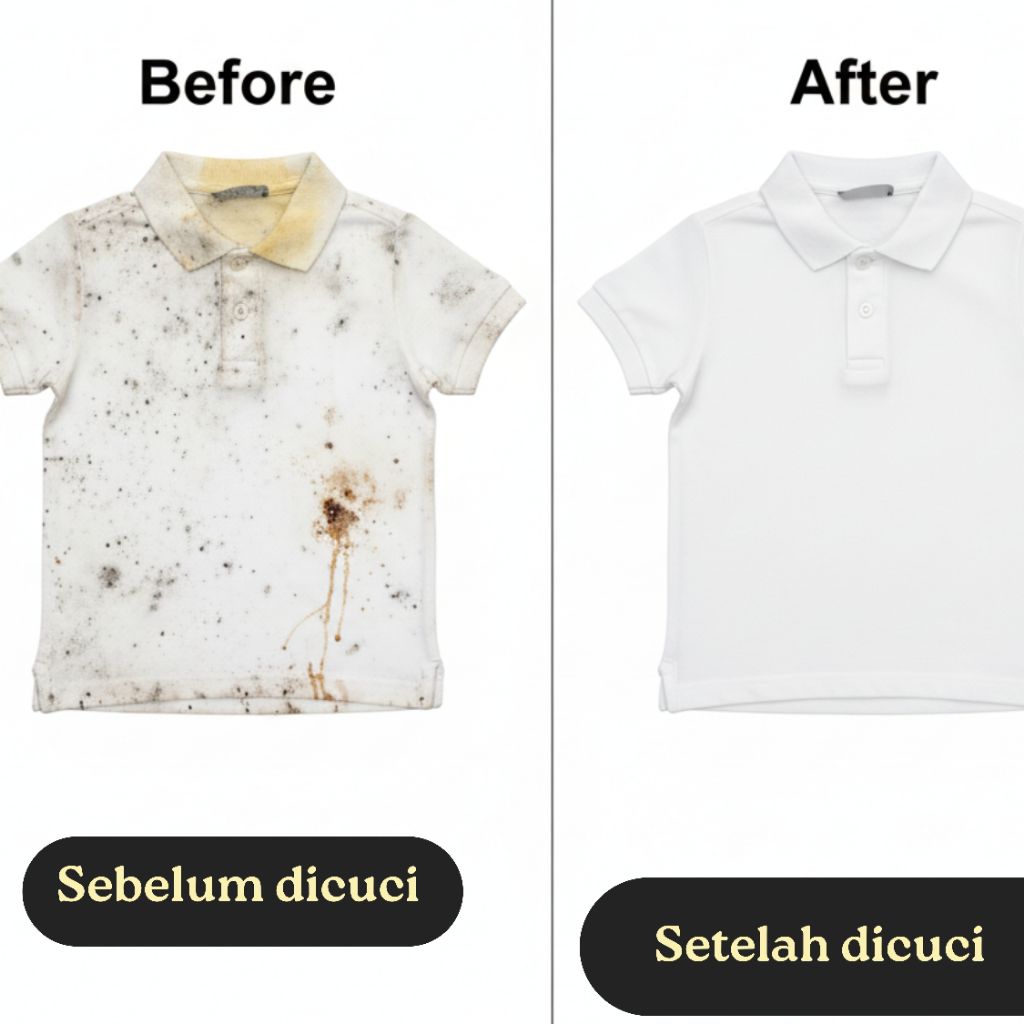 pemutih baju putih ampuh pemutih pakaian bubuk