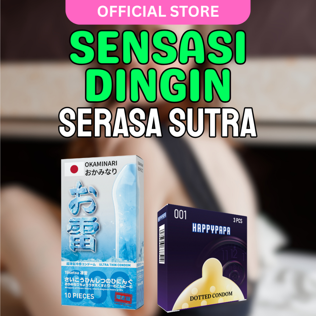 Kondom 001 Gerigi Tipis Viral Duri Berduri Prangsang Privasi