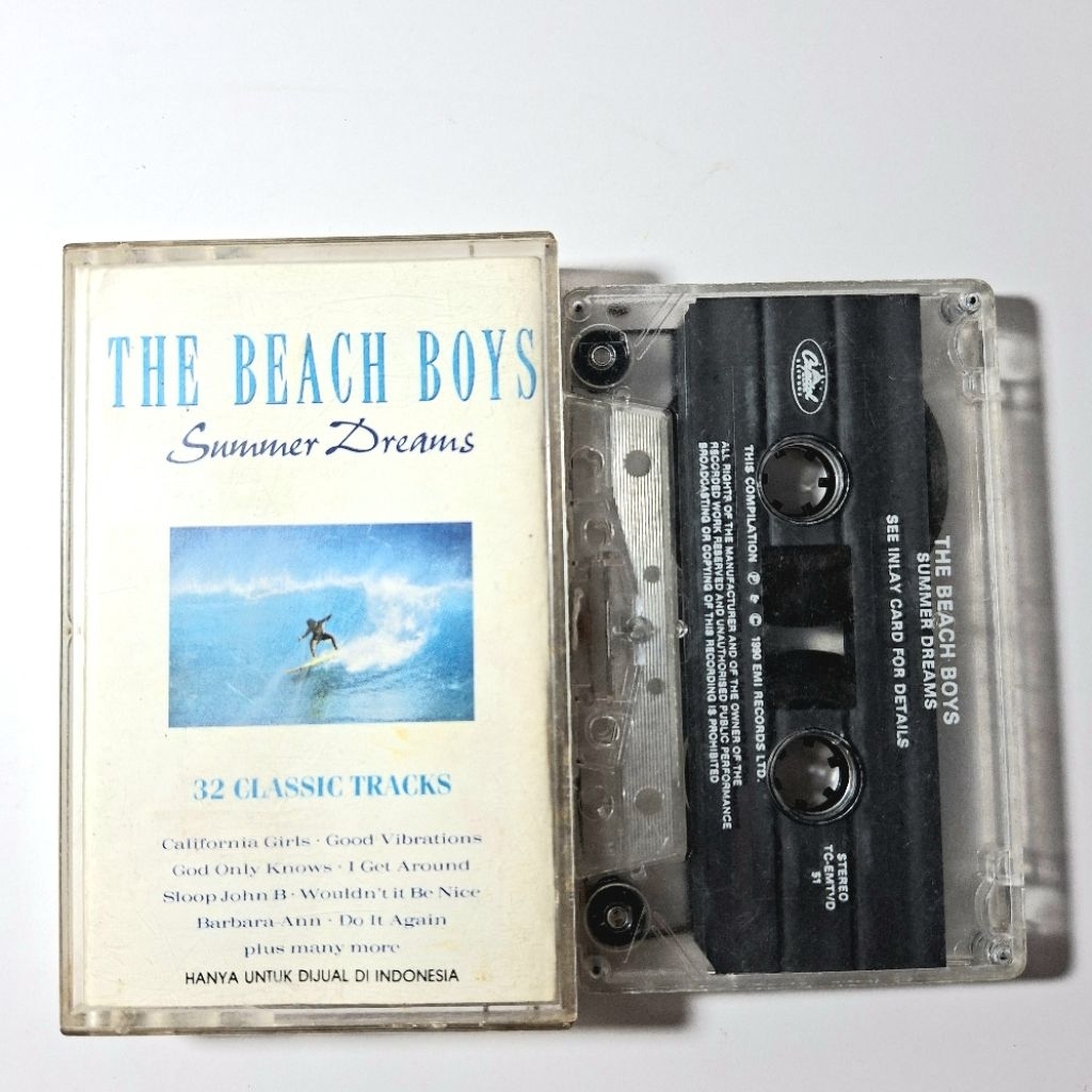 Kaset Pita The Beach Boys - Summer Dreams Album
